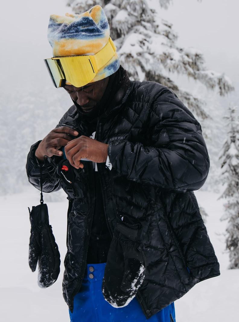 Burton [ak] Baker Ultralight Down Insulated Snowboardjacke Herren Schwarz | 183-ZOBAYI