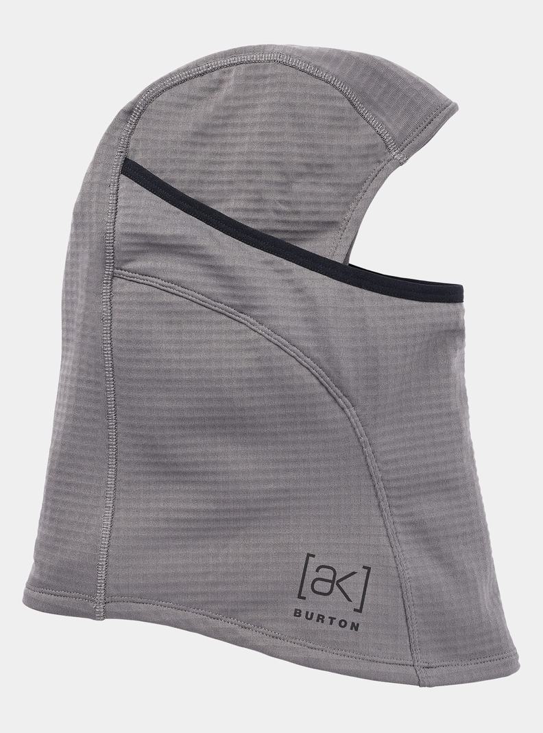 Burton [ak] Balaclava Skimasken Damen Grau | 157-BZKHGI