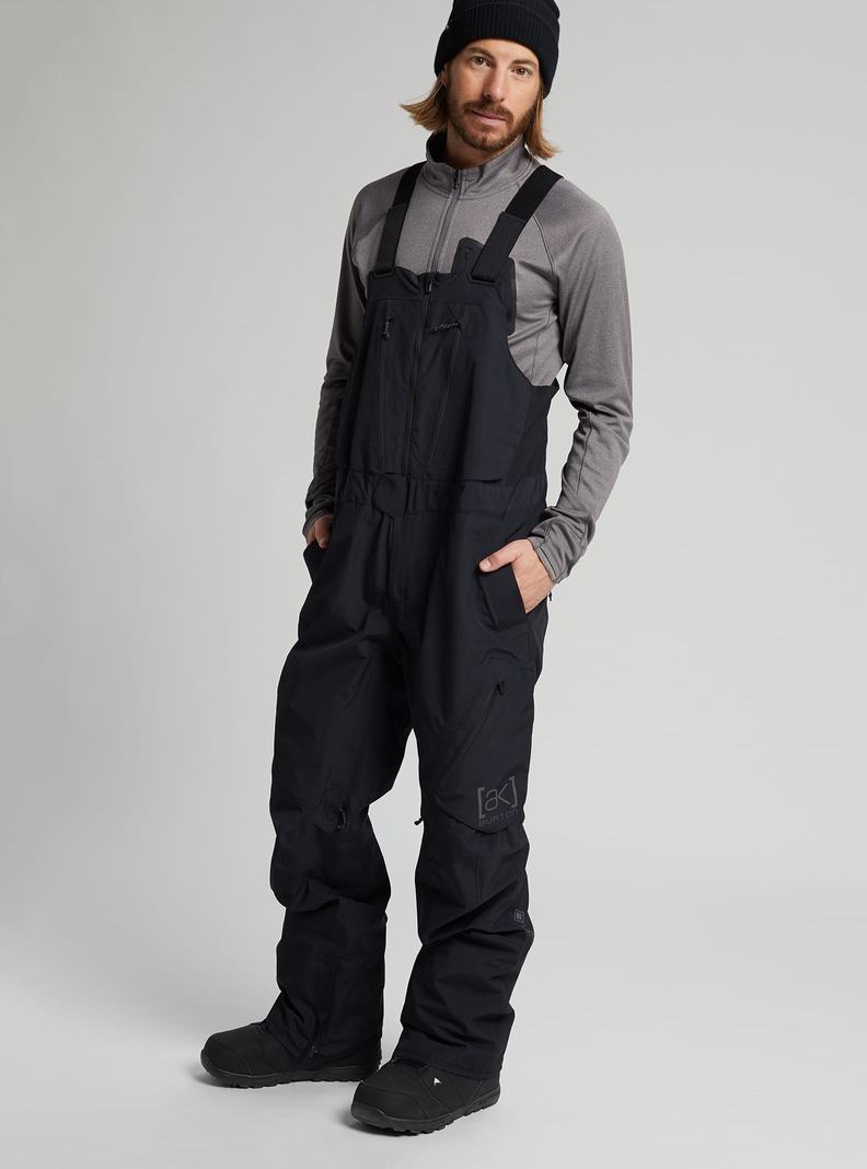 Burton [ak] Cyclic GORE-TEX 2L (Kurzes) Latzhose Herren Schwarz | 584-ESJROV