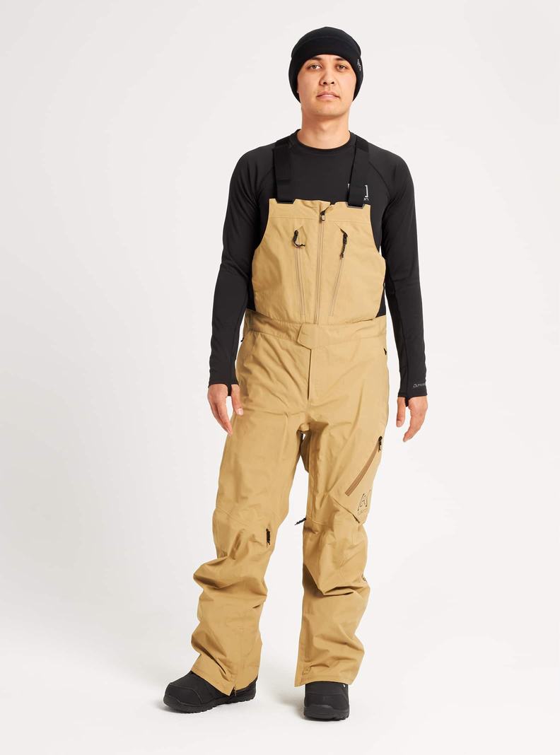 Burton [ak] Cyclic GORE-TEX 2L Latzhose Herren Khaki | 218-MPECXY