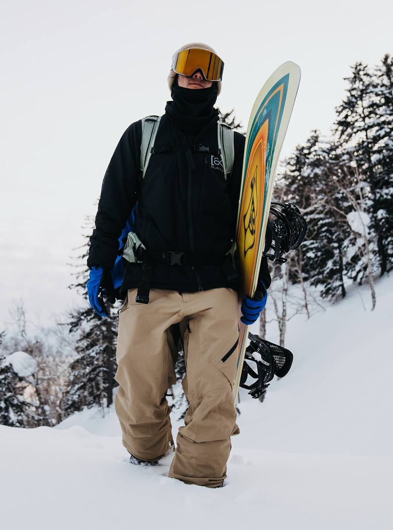 Burton [ak] Cyclic GORE‑TEX 2L (Hohe) Snowboardhose Herren Khaki | 435-HBRJPW