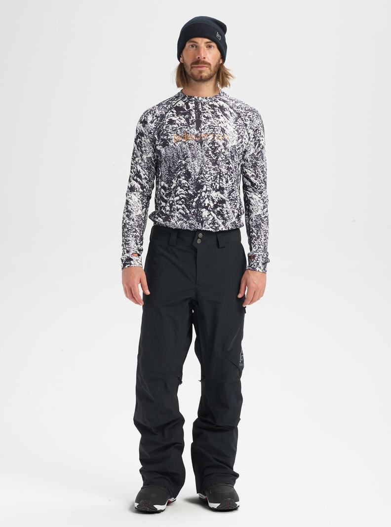 Burton [ak] Cyclic GORE‑TEX 2L (Kurzes) Snowboardhose Herren Schwarz | 784-QAUIRN
