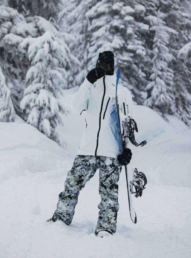 Burton [ak] Cyclic GORE‑TEX 2L Snowboardjacke Herren Weiß | 201-DJURMK