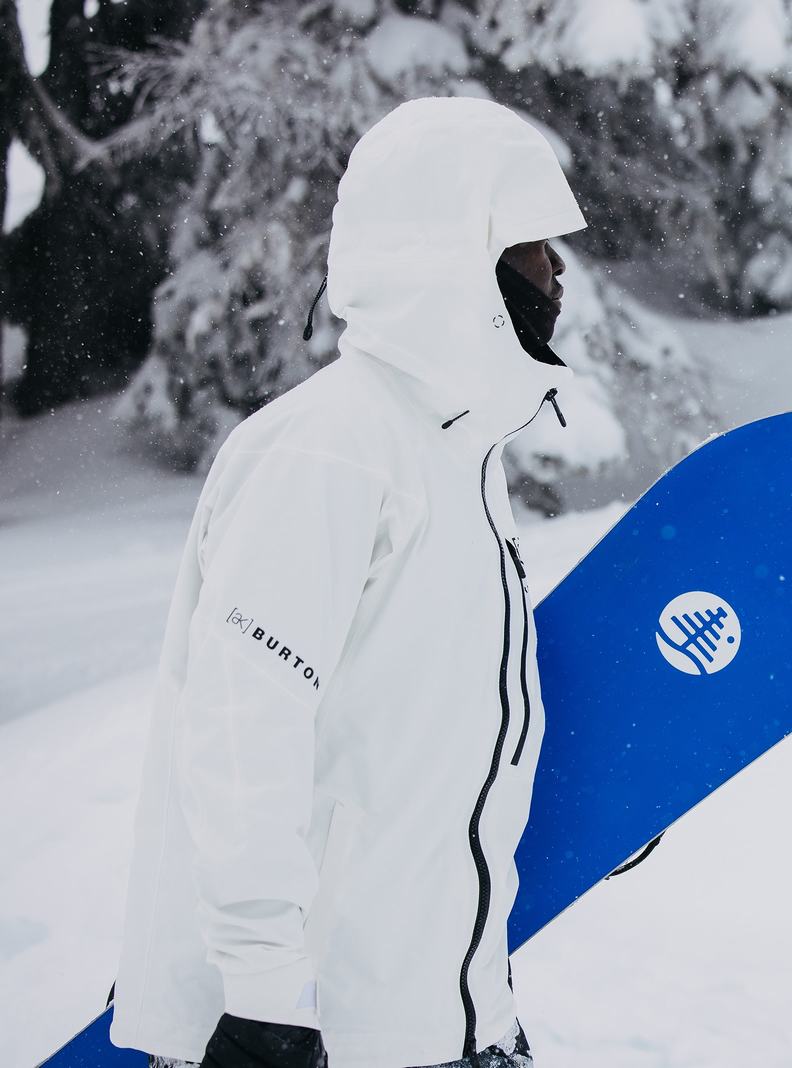 Burton [ak] Cyclic GORE‑TEX 2L Snowboardjacke Herren Weiß | 201-DJURMK