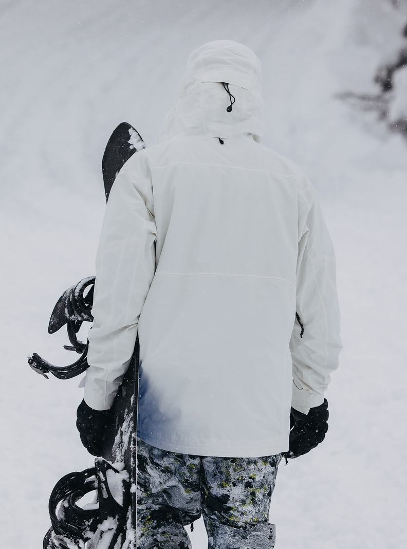 Burton [ak] Cyclic GORE‑TEX 2L Snowboardjacke Herren Weiß | 201-DJURMK