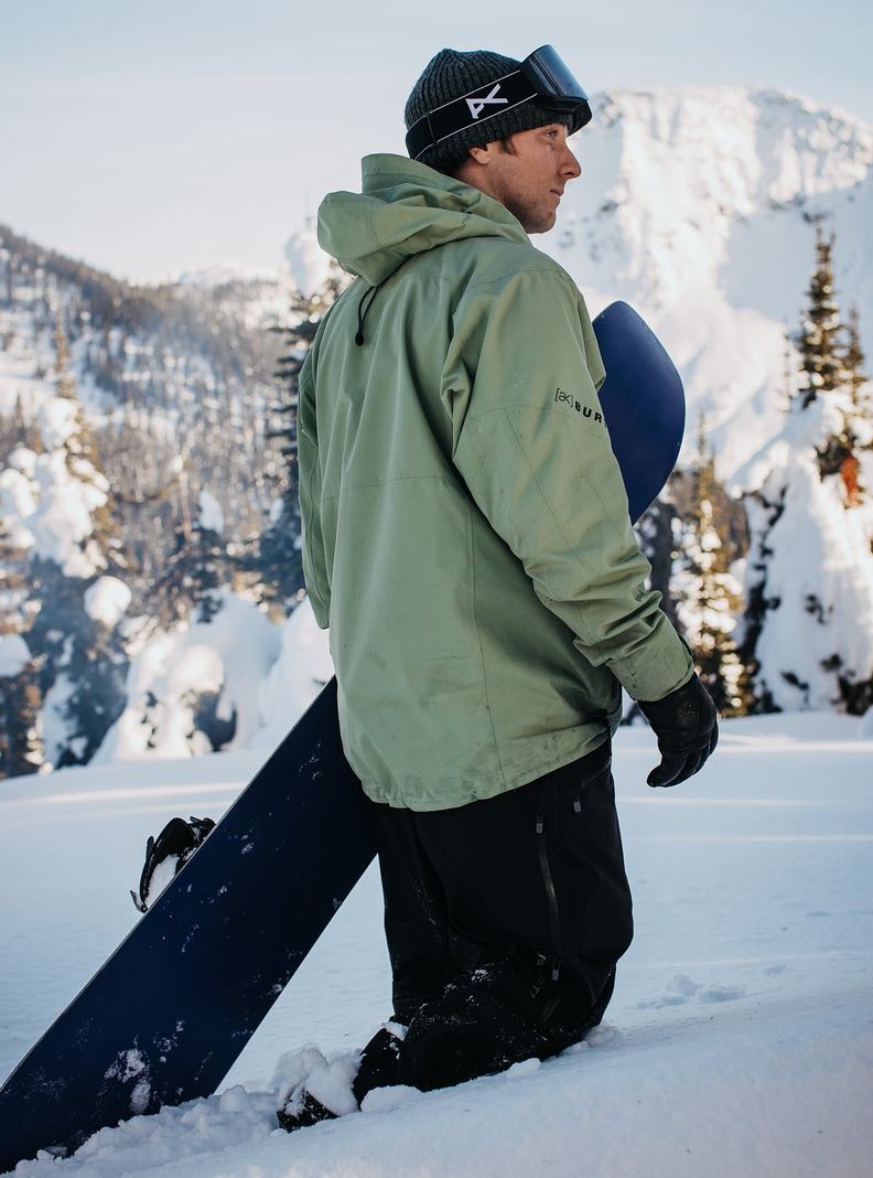 Burton [ak] Cyclic GORE‑TEX 2L Snowboardjacke Herren Grün Schwarz | 549-CALBIP
