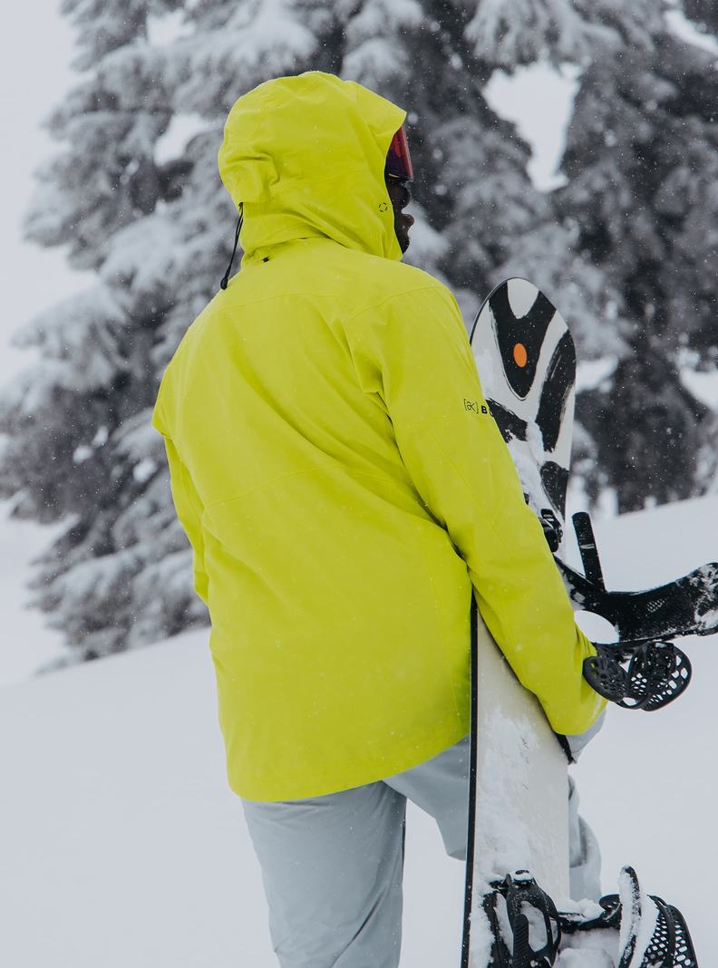 Burton [ak] Cyclic GORE‑TEX 2L Snowboardjacke Herren Hellgrün | 624-QFCXWK