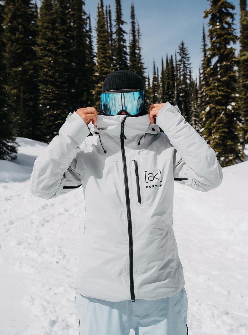 Burton [ak] Embark GORE‑TEX 2L Snowboardjacke Damen Grau | 605-SUTOEI
