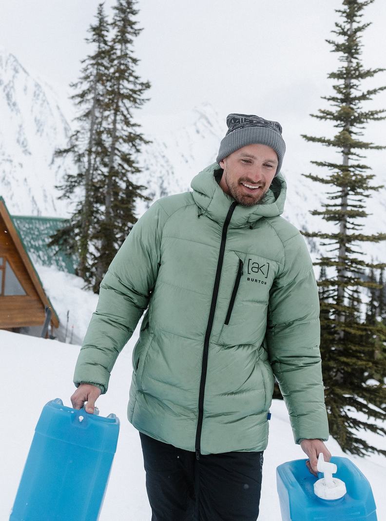 Burton [ak] Expedition Down Snowboardjacke Herren Grün | 468-DFNXZV