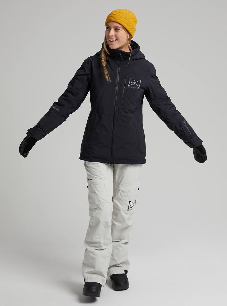 Burton [ak] Flare GORE‑TEX 2L Down Snowboardjacke Damen Schwarz | 769-VQJBXK