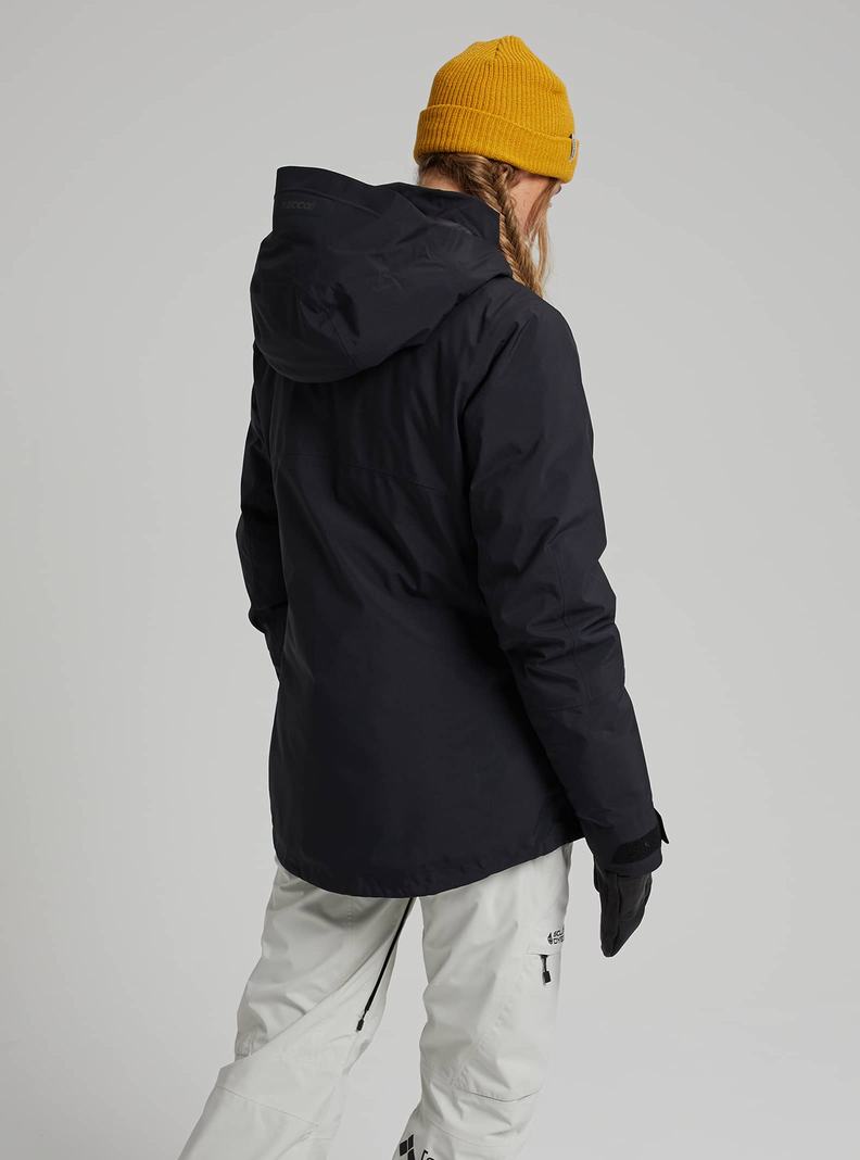 Burton [ak] Flare GORE‑TEX 2L Down Snowboardjacke Damen Schwarz | 769-VQJBXK