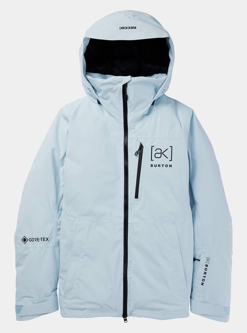 Burton [ak] Flare GORE‑TEX 2L Down Snowboardjacke Damen Blau | 785-UMVPCI