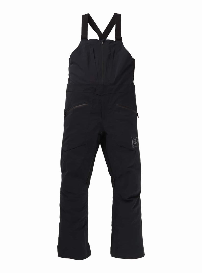 Burton [ak] Freebird GORE‑TEX 3L Stretch Latzhose Herren Schwarz | 347-UJKZMI