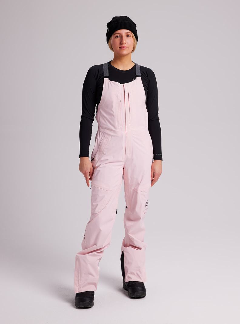 Burton [ak] GORE-TEX 2L Kimmy Latzhose Damen Rosa | 309-ZMONYW