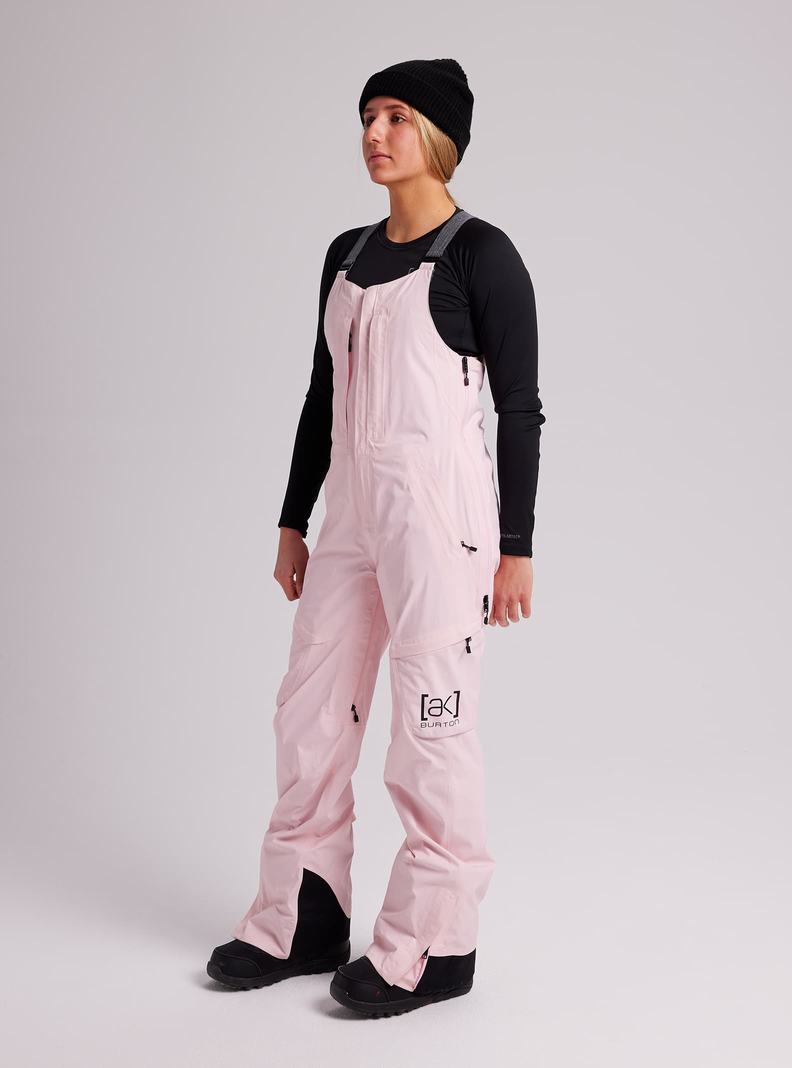 Burton [ak] GORE-TEX 2L Kimmy Latzhose Damen Rosa | 309-ZMONYW