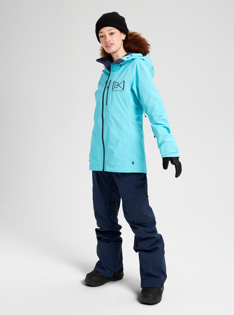 Burton [ak] GORE-TEX 2L Upshift Snowboardjacke Damen Blau | 061-ULGANP