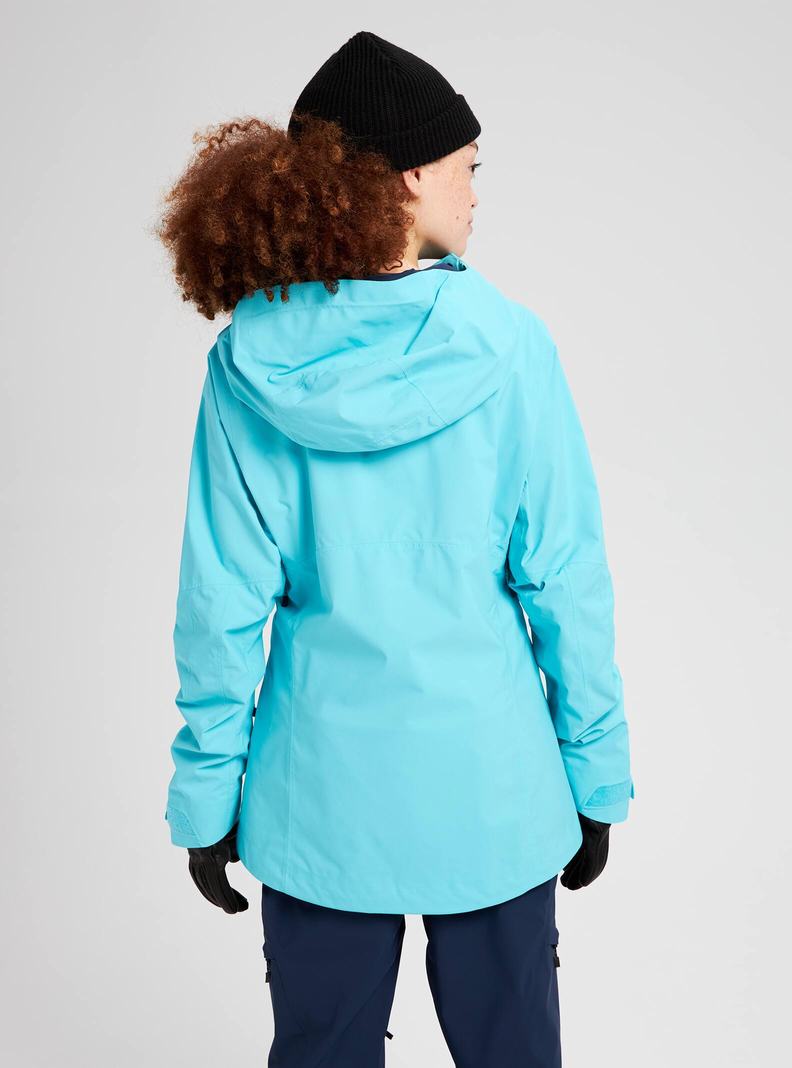 Burton [ak] GORE-TEX 2L Upshift Snowboardjacke Damen Blau | 061-ULGANP