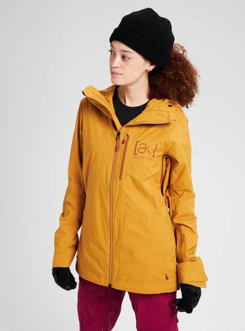 Burton [ak] GORE-TEX 2L Upshift Snowboardjacke Damen Gelb | 497-BJZWNX