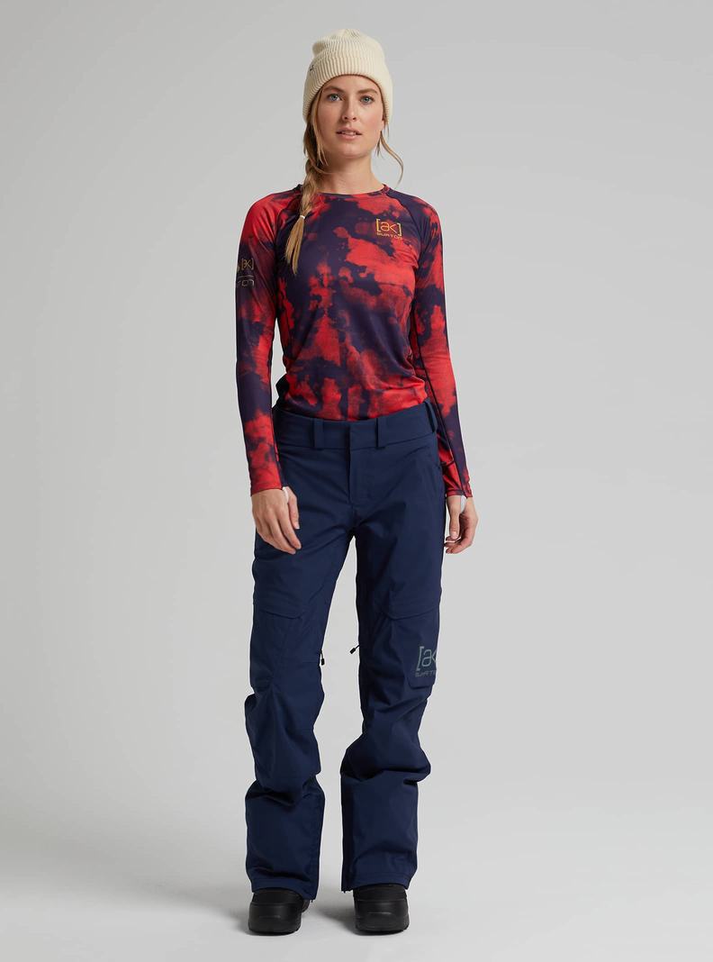 Burton [ak] GORE-TEX Summit - Kurzes Snowboardhose Damen Blau | 746-VWIXZS