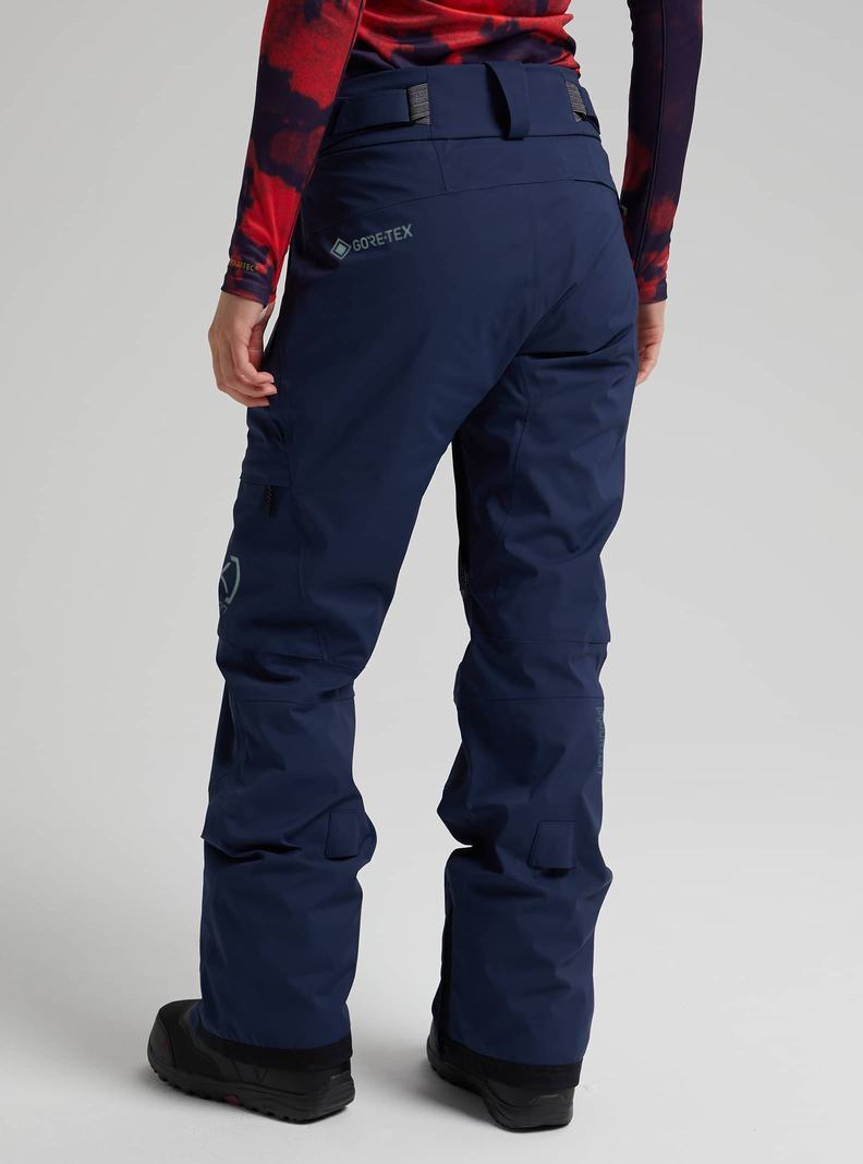 Burton [ak] GORE-TEX Summit - Kurzes Snowboardhose Damen Blau | 746-VWIXZS