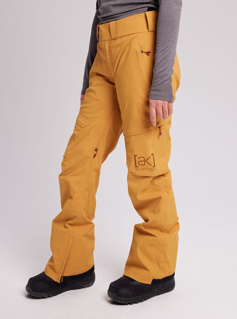 Burton [ak] GORE-TEX Summit Snowboardhose Damen Gelb | 380-XTGSWZ