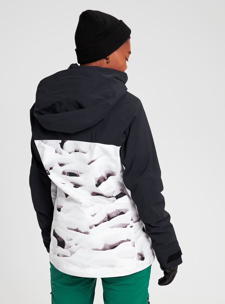 Burton [ak] GORE‑TEX 2L Embark Snowboardjacke Damen Schwarz | 578-HWIBLN