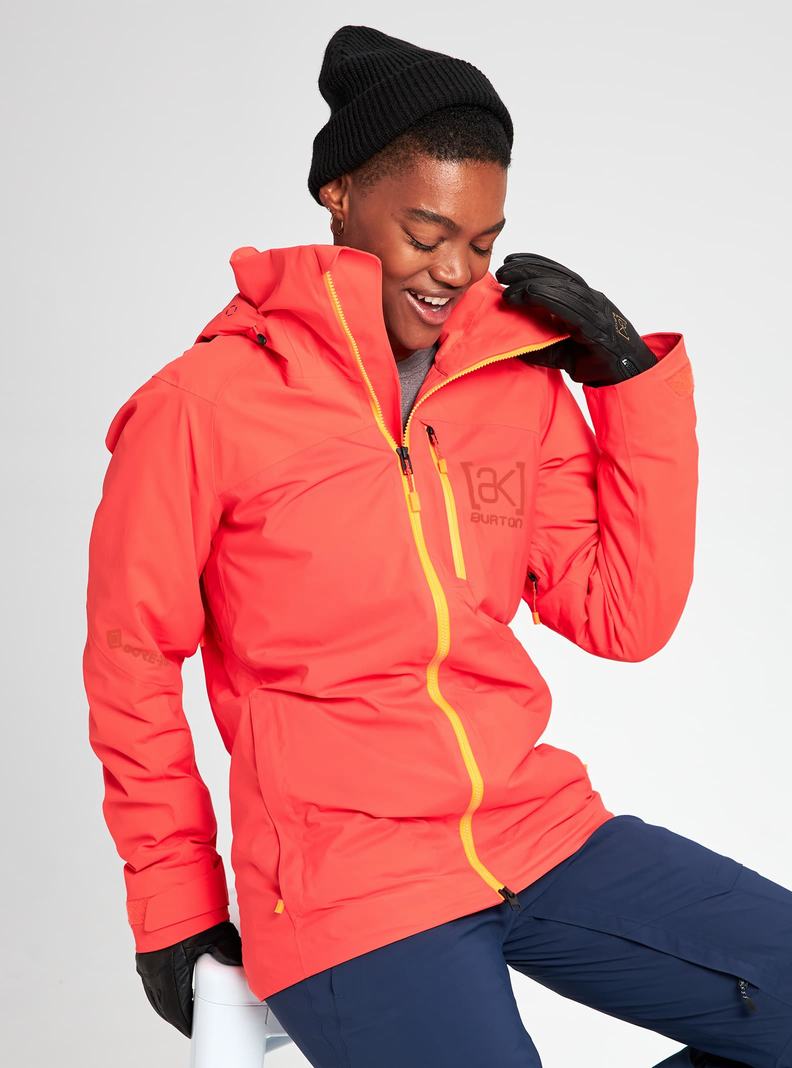 Burton [ak] GORE‑TEX 2L Embark Snowboardjacke Damen Rot | 608-JOICUG