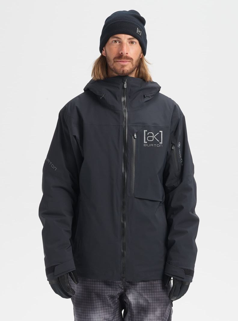 Burton [ak] Helitack GORE‑TEX 2L Stretch Snowboardjacke Herren Schwarz | 649-IXOBFR