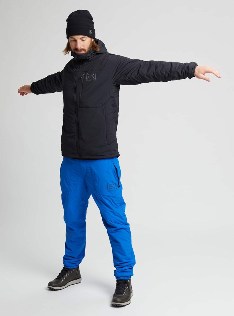 Burton [ak] Helium Mit Kapuze Stretch Insulated Snowboardjacke Herren Schwarz | 309-QFAUBW