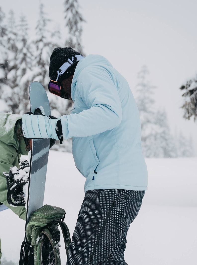 Burton [ak] Helium Mit Kapuze Stretch Insulated Snowboardjacke Herren Blau | 953-WMNOXC