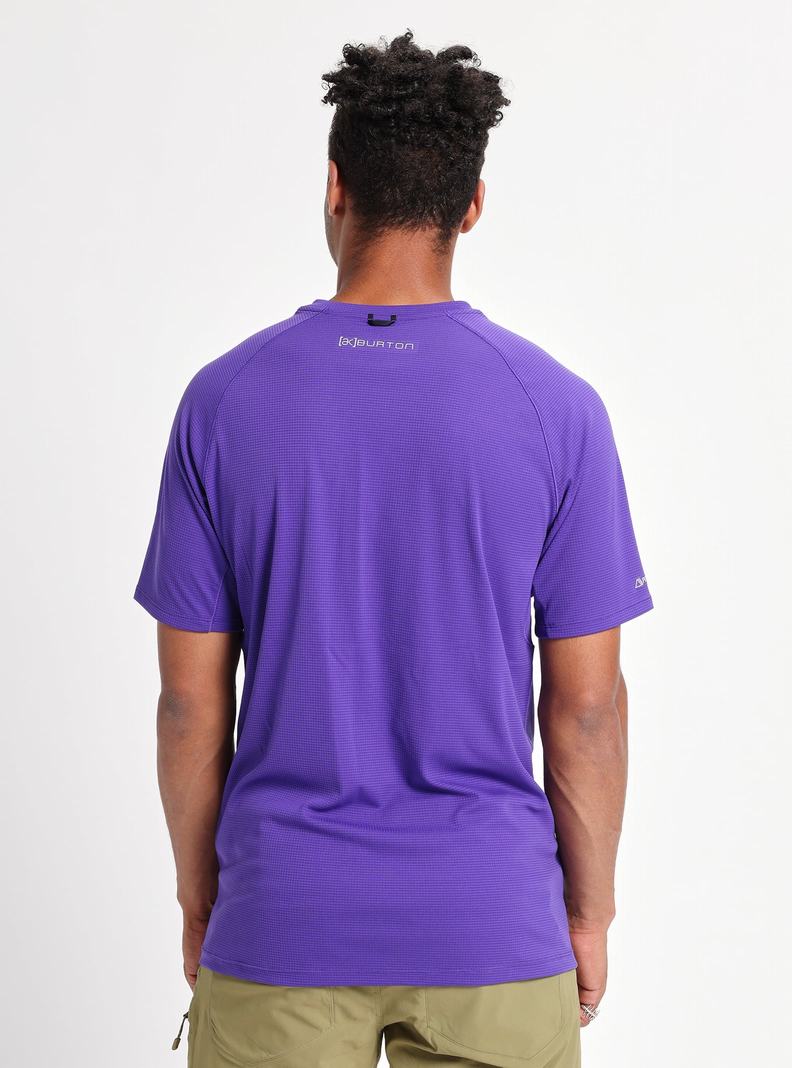 Burton [ak] Helium Power Dry Kurzes Sleeve Funktionswäsche Herren Lila | 650-KVMOCT