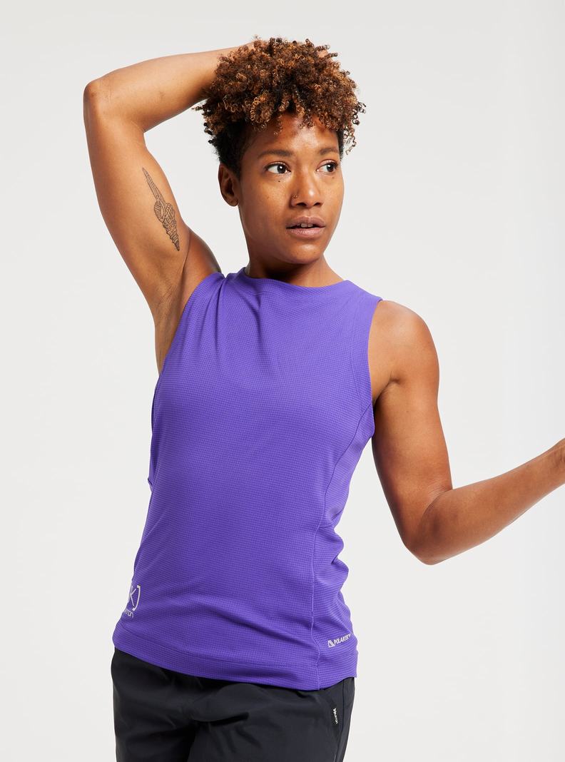 Burton [ak] Helium Power Dry Tanktop Damen Lila | 846-ZHKSWI
