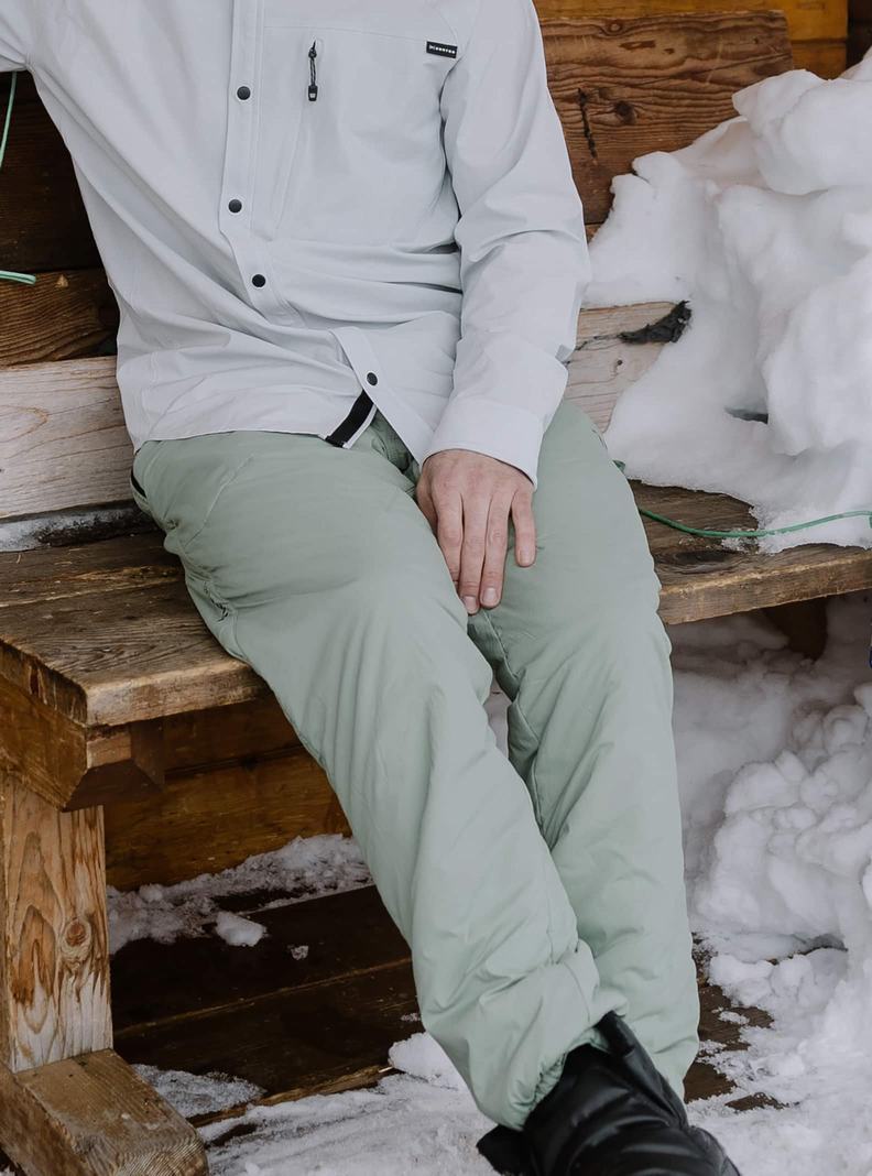 Burton [ak] Helium Stretch Insulated Hose Herren Grün | 562-TXWKOU