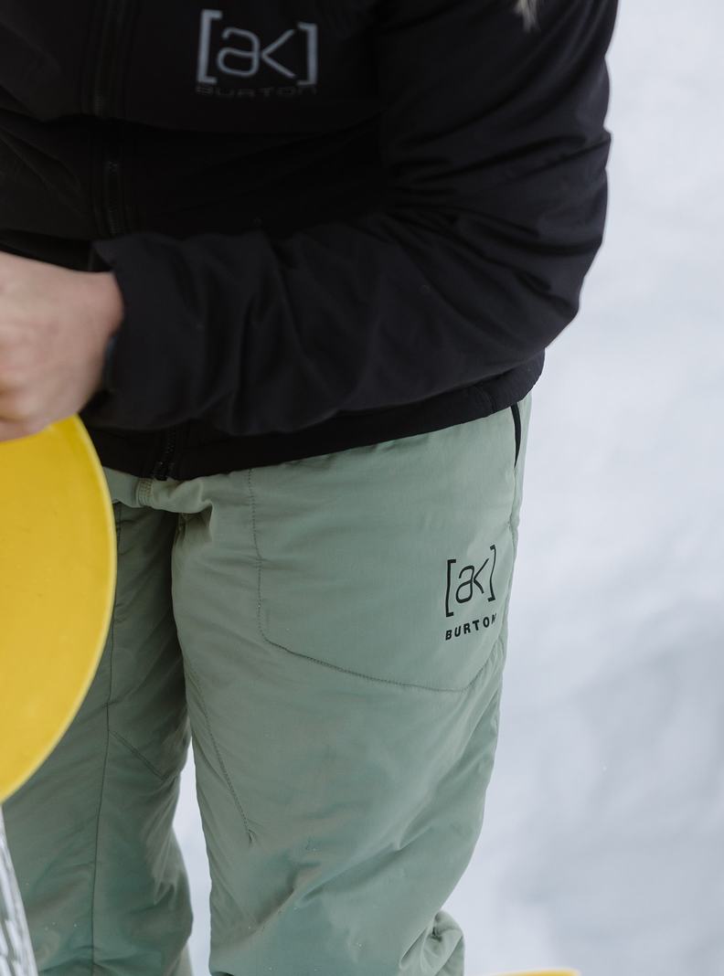 Burton [ak] Helium Stretch Insulated Hose Damen Grün | 613-NJLSCZ