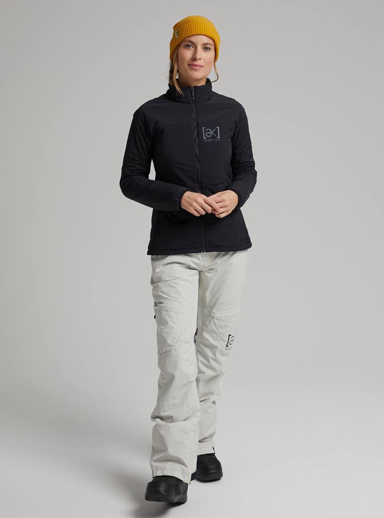 Burton [ak] Helium Stretch Insulated Snowboardjacke Damen Schwarz | 094-FYVRJW