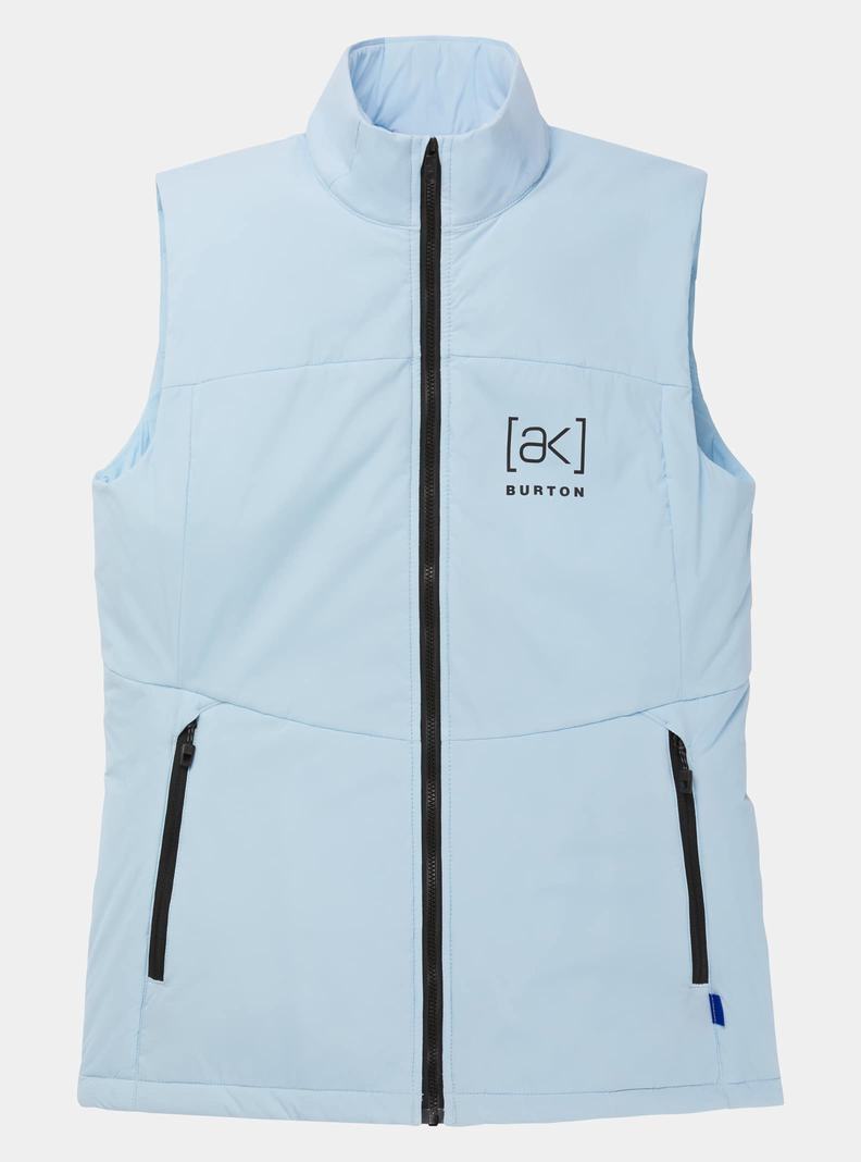 Burton [ak] Helium Stretch Insulated Vest Snowboardjacke Damen Blau | 064-LNZYSJ