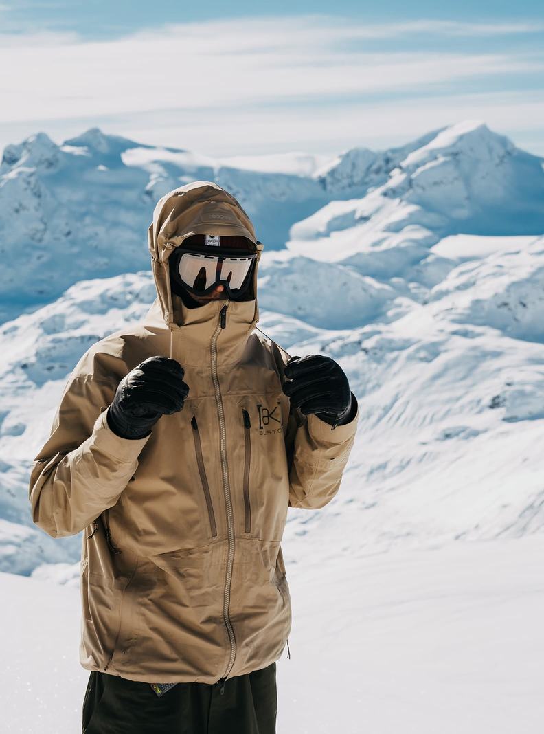 Burton [ak] Hover GORE‑TEX 3L Stretch Snowboardjacke Herren Khaki | 253-ZAVWBP