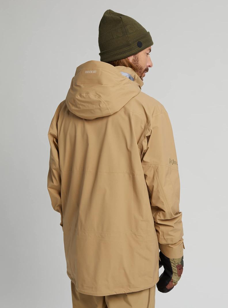 Burton [ak] Hover GORE‑TEX 3L Stretch Snowboardjacke Herren Khaki | 253-ZAVWBP