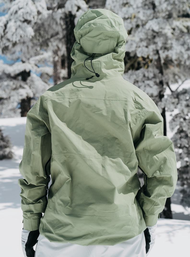 Burton [ak] Hover GORE‑TEX PRO 3L Snowboardjacke Herren Grün | 136-TRYDMN