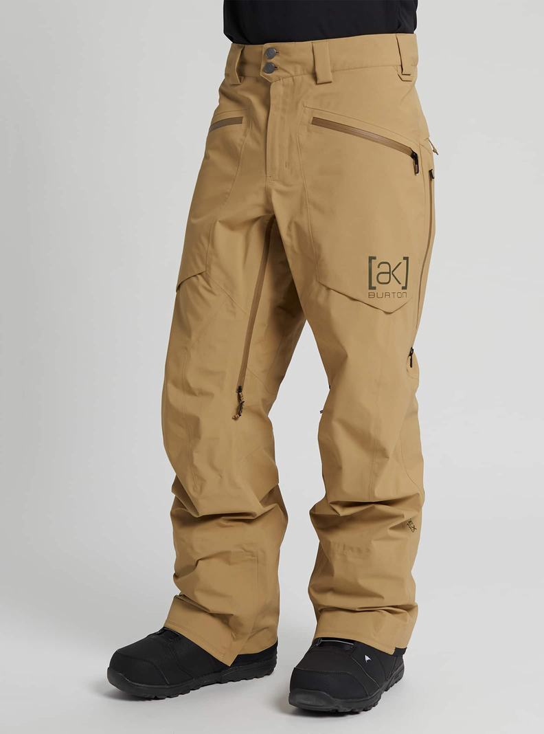 Burton [ak] Hover GORE‑TEX PRO 3L Snowboardhose Herren Khaki | 458-KPFAUX