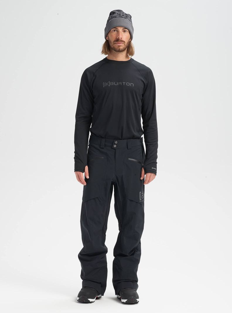 Burton [ak] Hover GORE‑TEX PRO 3L Snowboardhose Herren Schwarz | 509-XNKWMO