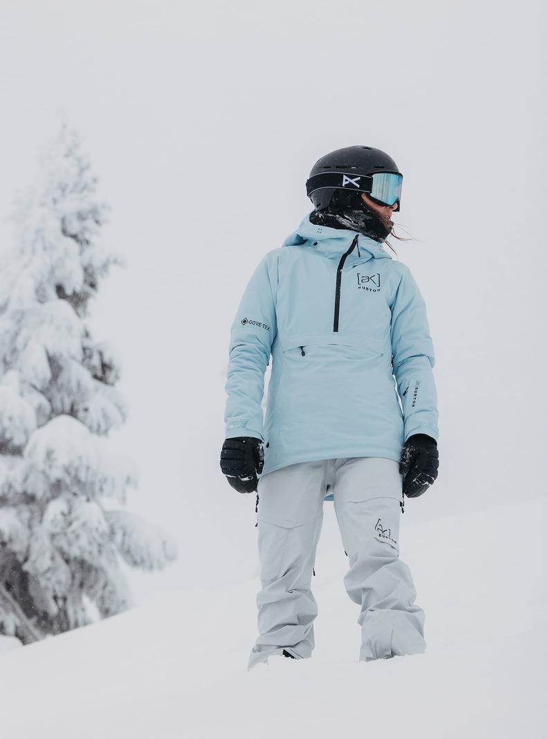 Burton [ak] Kimmy GORE-TEX 2L Anorak Snowboardjacke Damen Blau | 725-ZQDLOX
