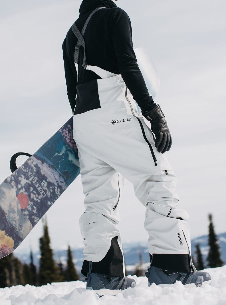 Burton [ak] Kimmy GORE‑TEX 3L Stretch Latzhose Damen Grau | 247-ELBKYH