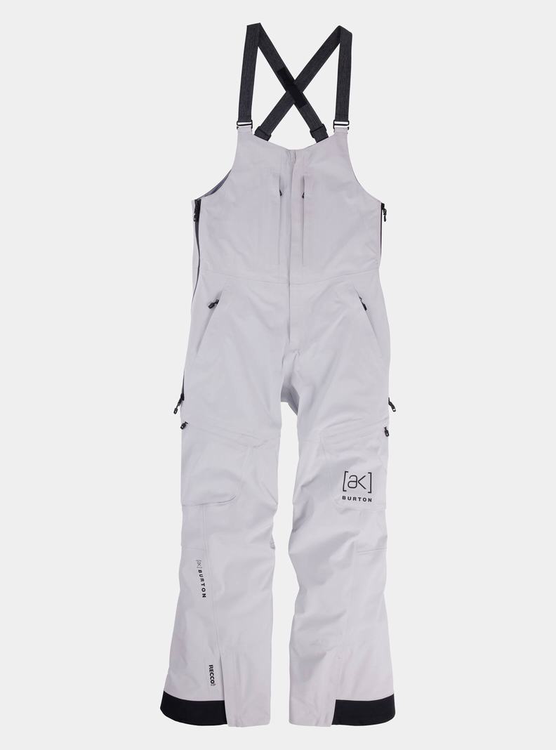 Burton [ak] Kimmy GORE‑TEX 3L Stretch Latzhose Damen Grau | 247-ELBKYH