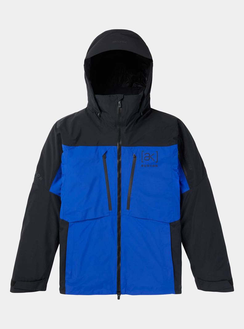 Burton [ak] LZ GORE‑TEX Down 2L Snowboardjacke Herren Blau Schwarz | 731-MQZAUC
