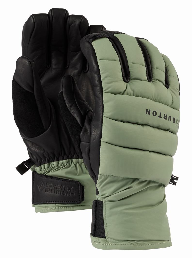 Burton [ak] Oven GORE-TEX Infinium™ Skihandschuhe Herren Grün | 980-SBUMLK