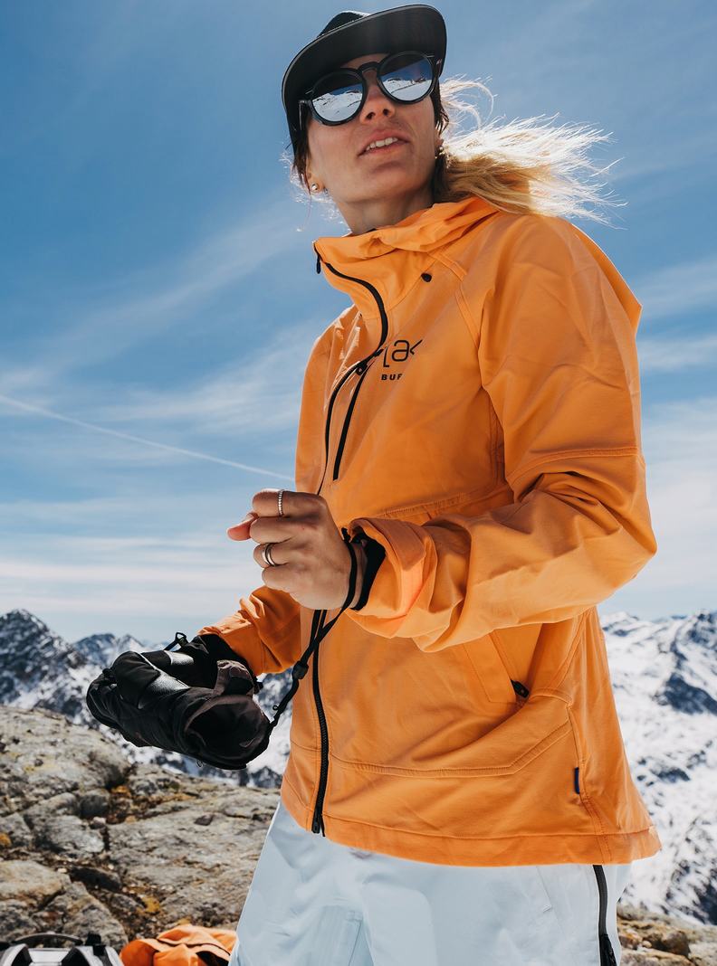 Burton [ak] Softshell Snowboardjacke Damen Orange | 035-PTZNHA