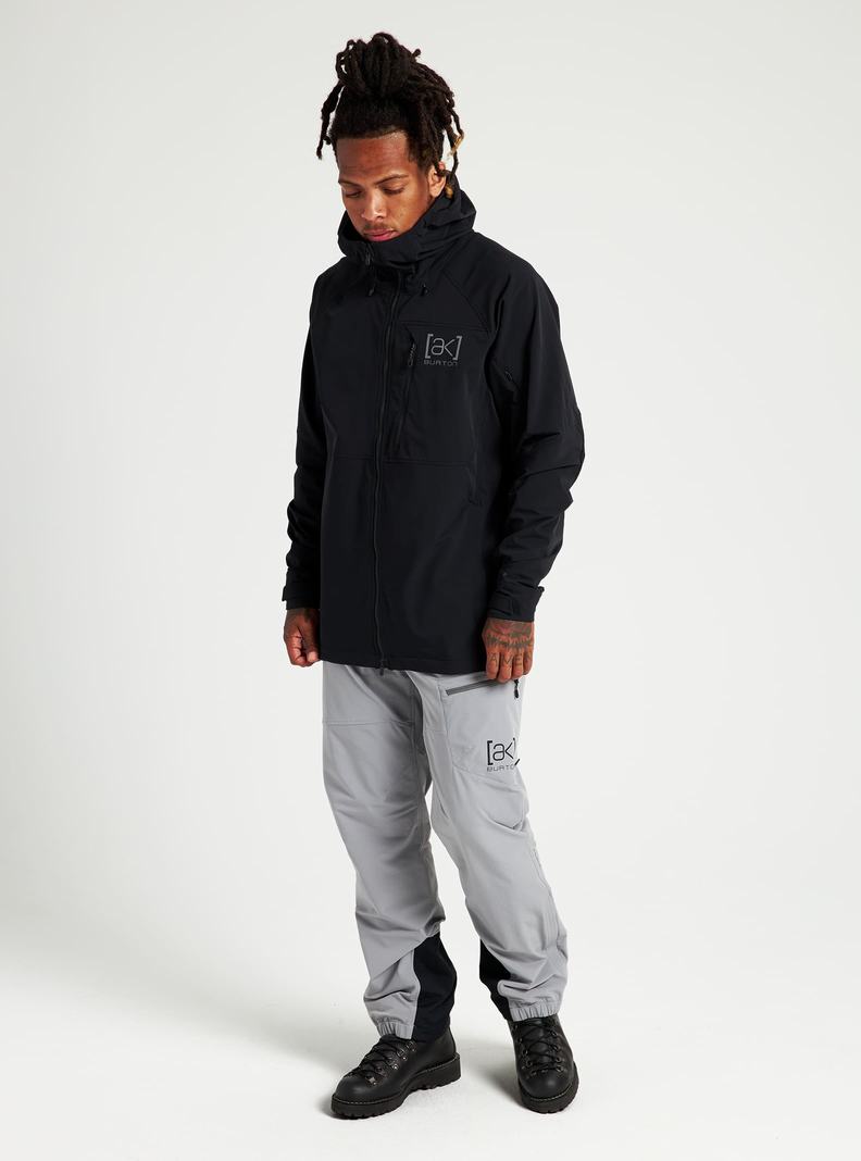 Burton [ak] Softshell Snowboardjacke Herren Schwarz | 583-GDQPUC