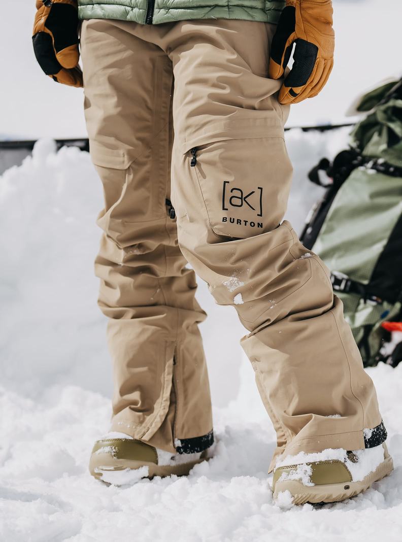 Burton [ak] Summit GORE‑TEX Insulated 2L Snowboardhose Damen Khaki | 783-LTIEXW