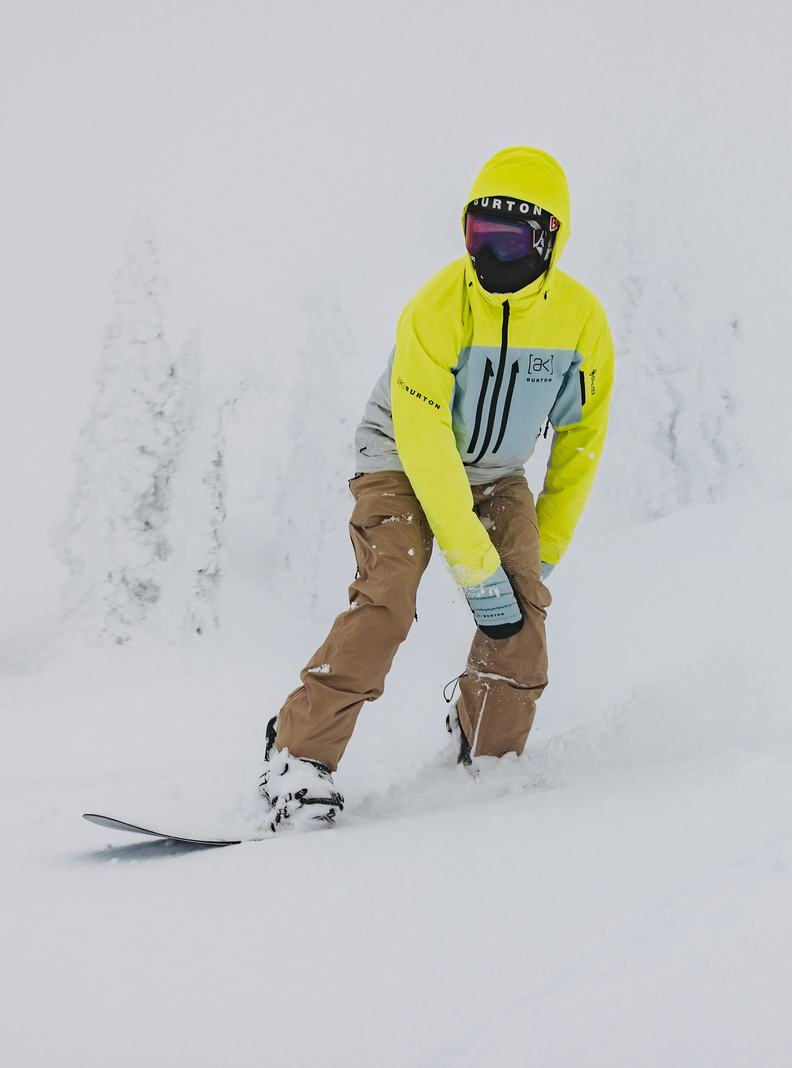 Burton [ak] Swash GORE‑TEX 2L Snowboardjacke Herren Hellgrün Blau Grau | 478-ZWLRQP